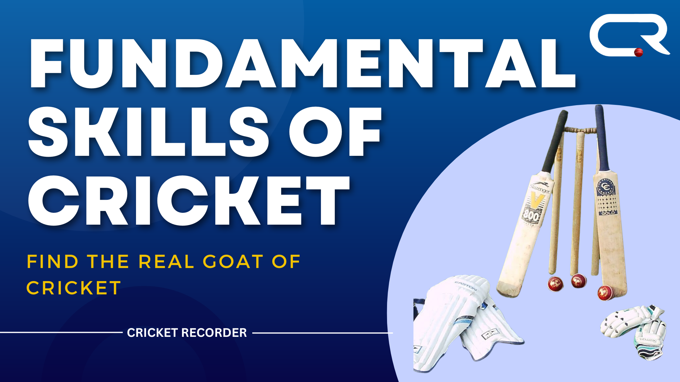 fundamental skills of cricket